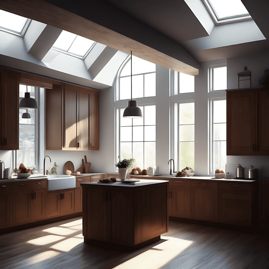 Daylight Lighting in the Kitchen