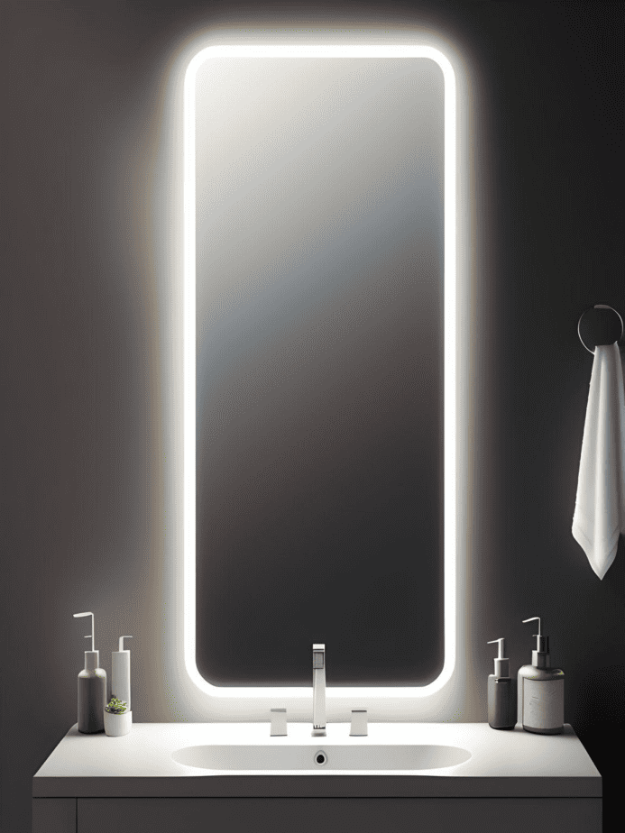 Concept of Mirrors with Lights